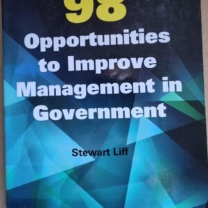 98 Opportunities to Improve Management in Government