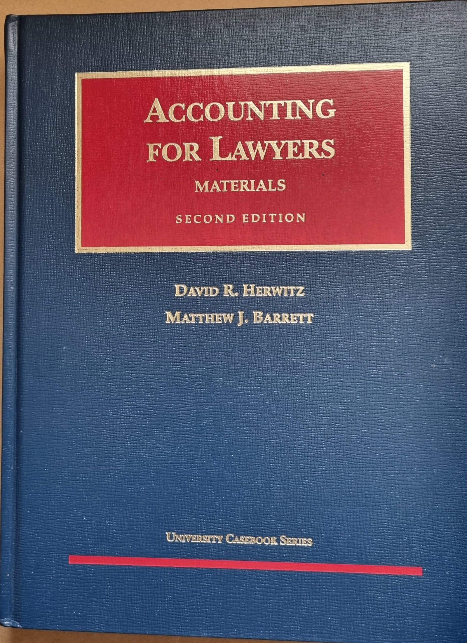 Accounting for Lawyers: Materials