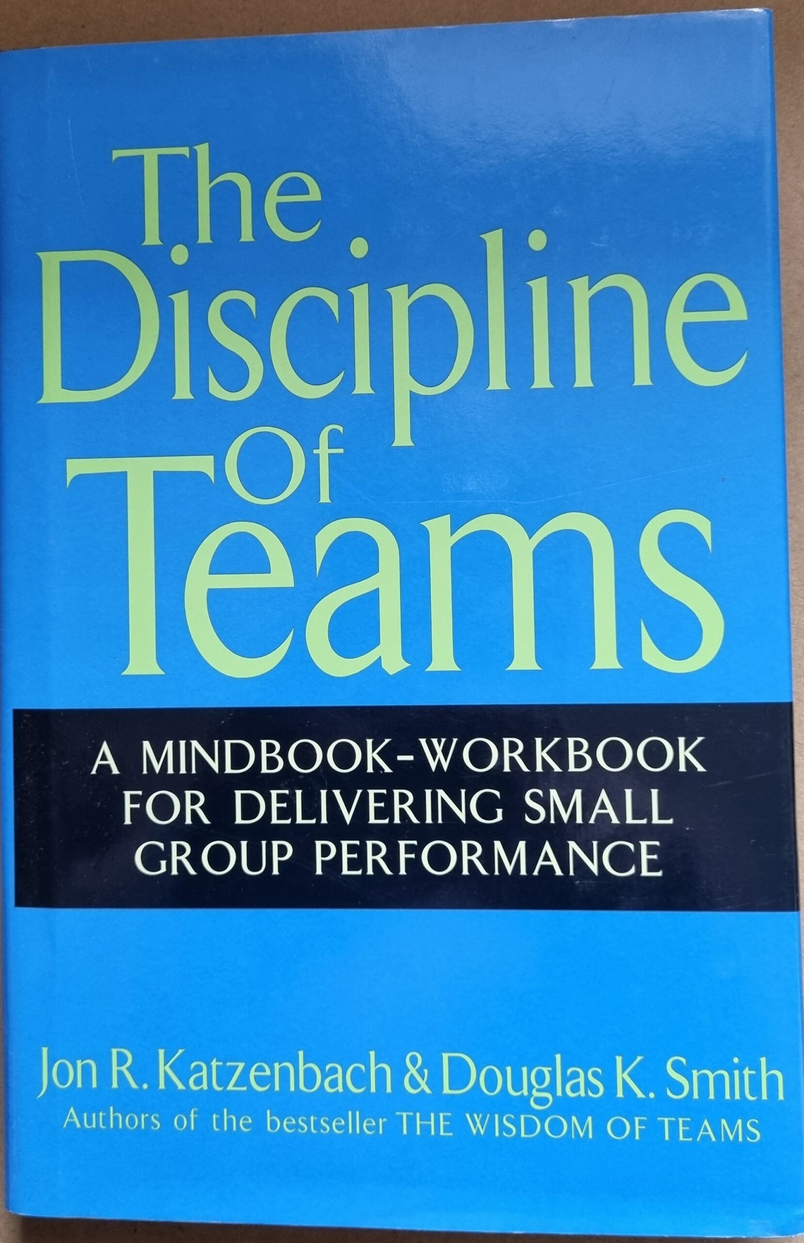 The Discipline of Teams: A Mindbook-Workbook for Delivering Small Group Performance