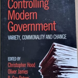 Controlling Modern Government: Variety, Commonality and Change