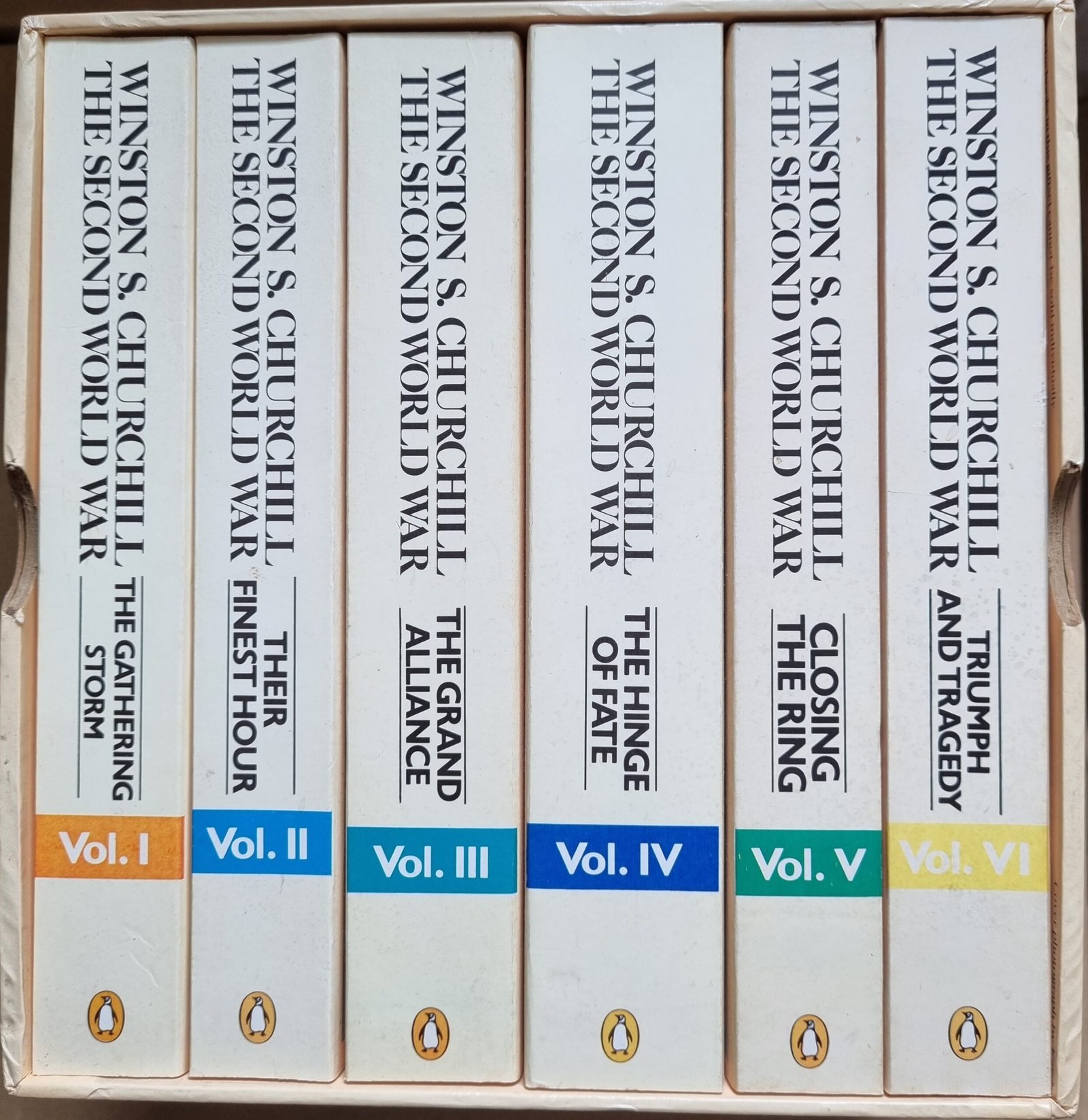 Winston Churchill: The Second War War (Volumes  I - VI))