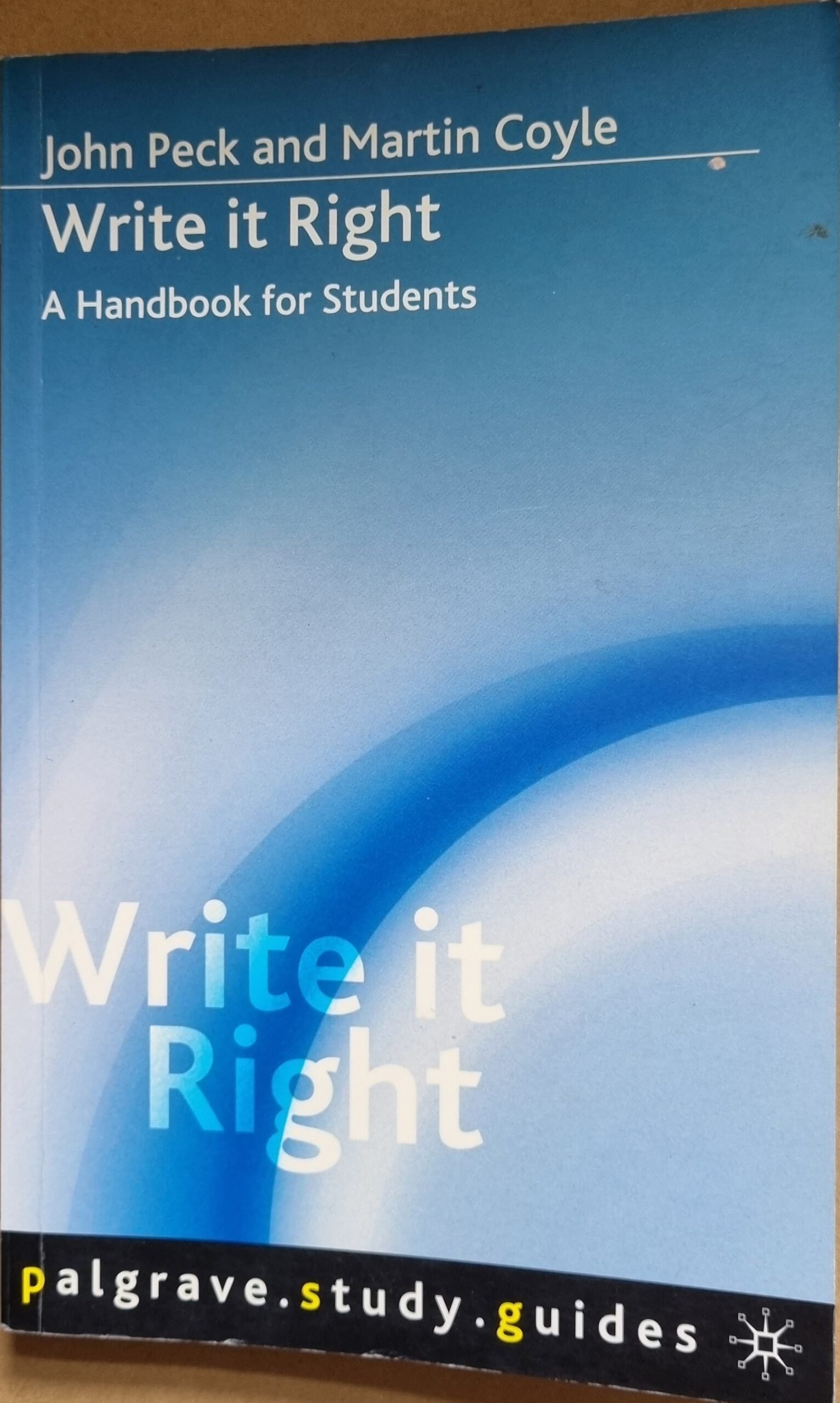 Write It Right: A Handbook for Students