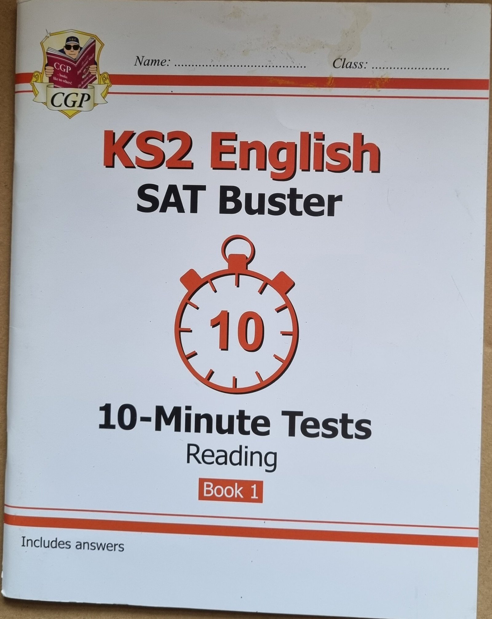 KS2 English SAT Buster: 10-Minute Test Reading