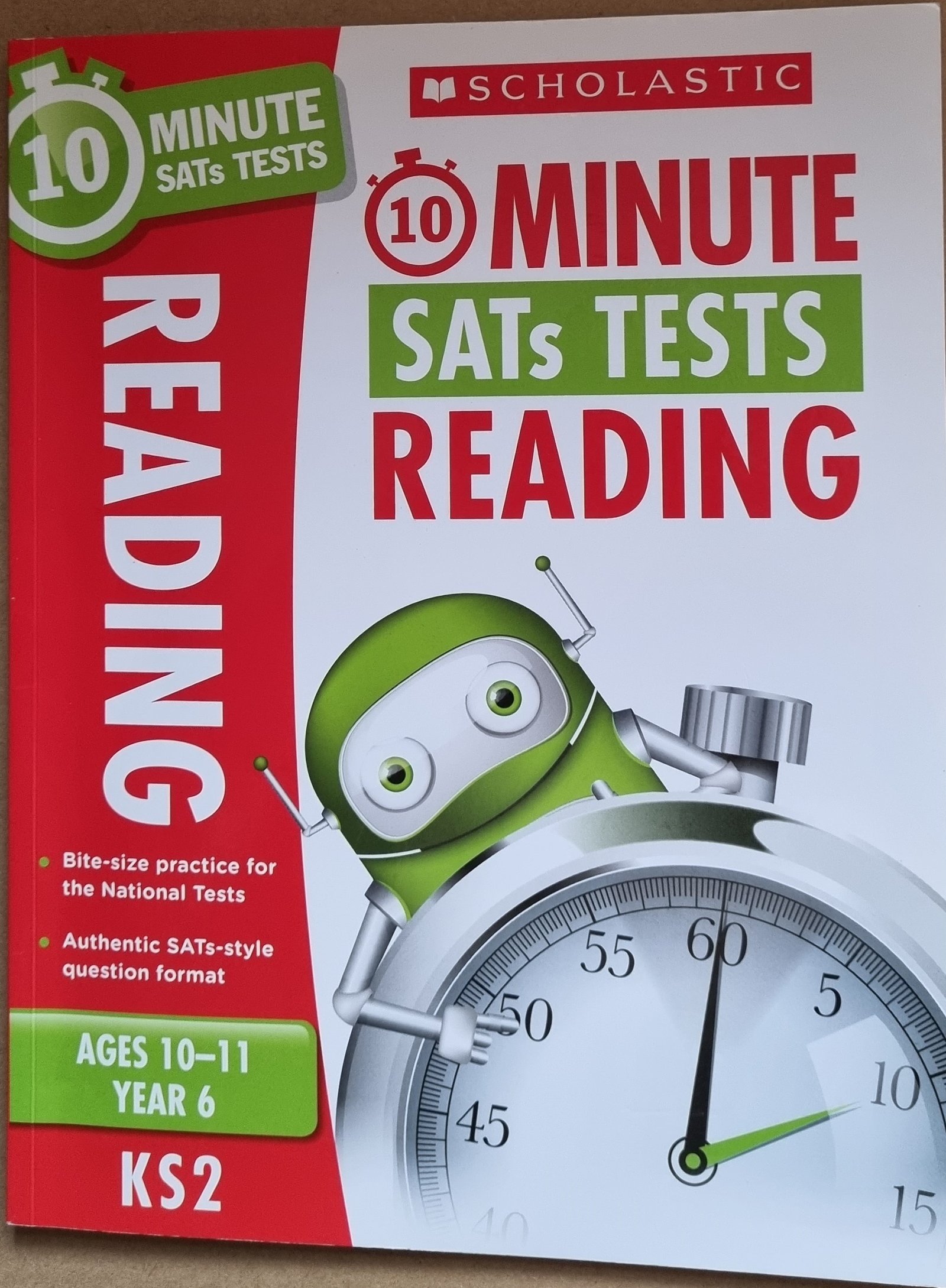 10 Minutes SATs Tests: Reading KS2