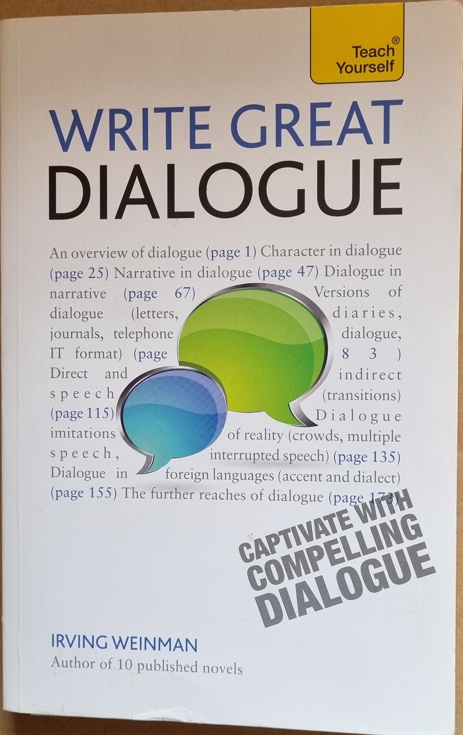 Write Great Dialogue: Captive With Compelling Dialogue