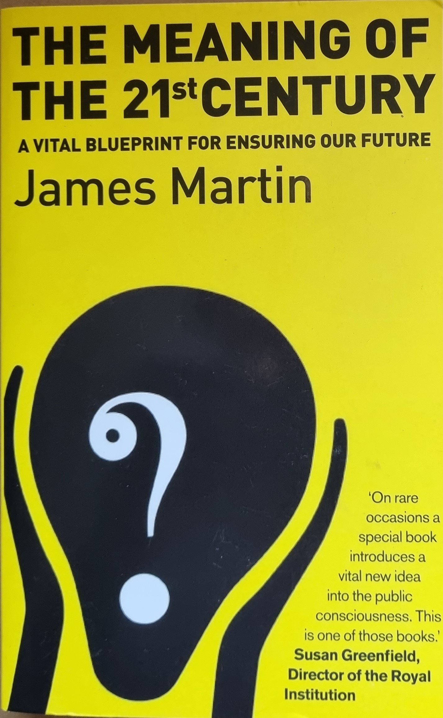 The Meaning of the 21st Century: A Vital Blueprint for Ensuring Our Future