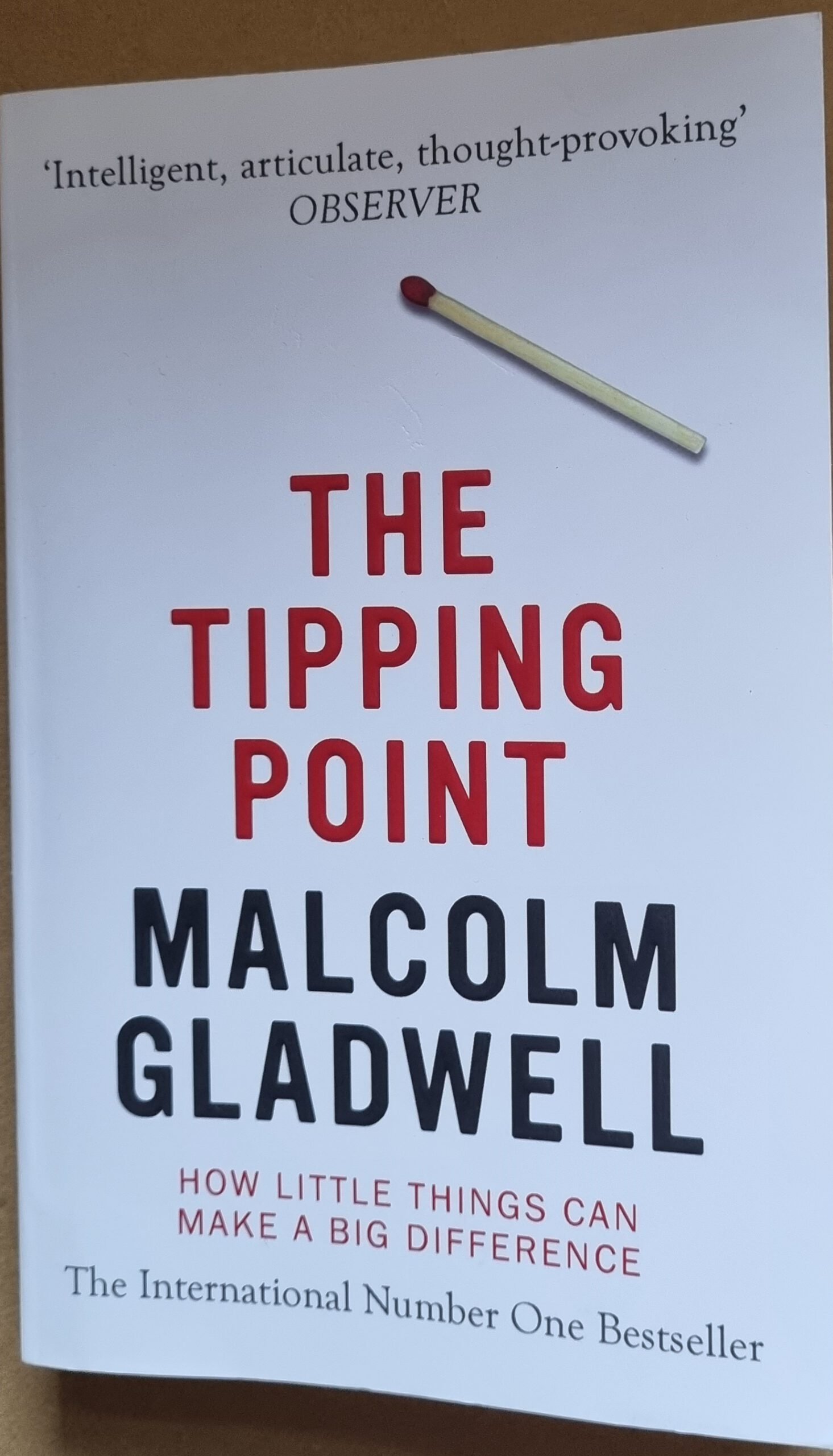 The Tipping Point: How Little Things Can Make a Difference