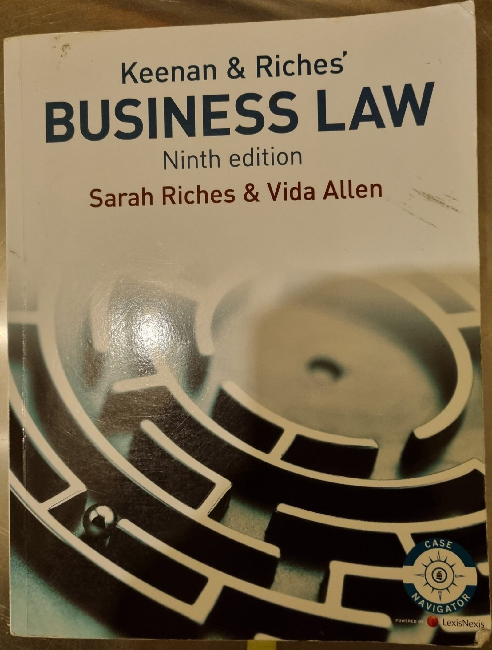 Keenan & Riches' Business Law