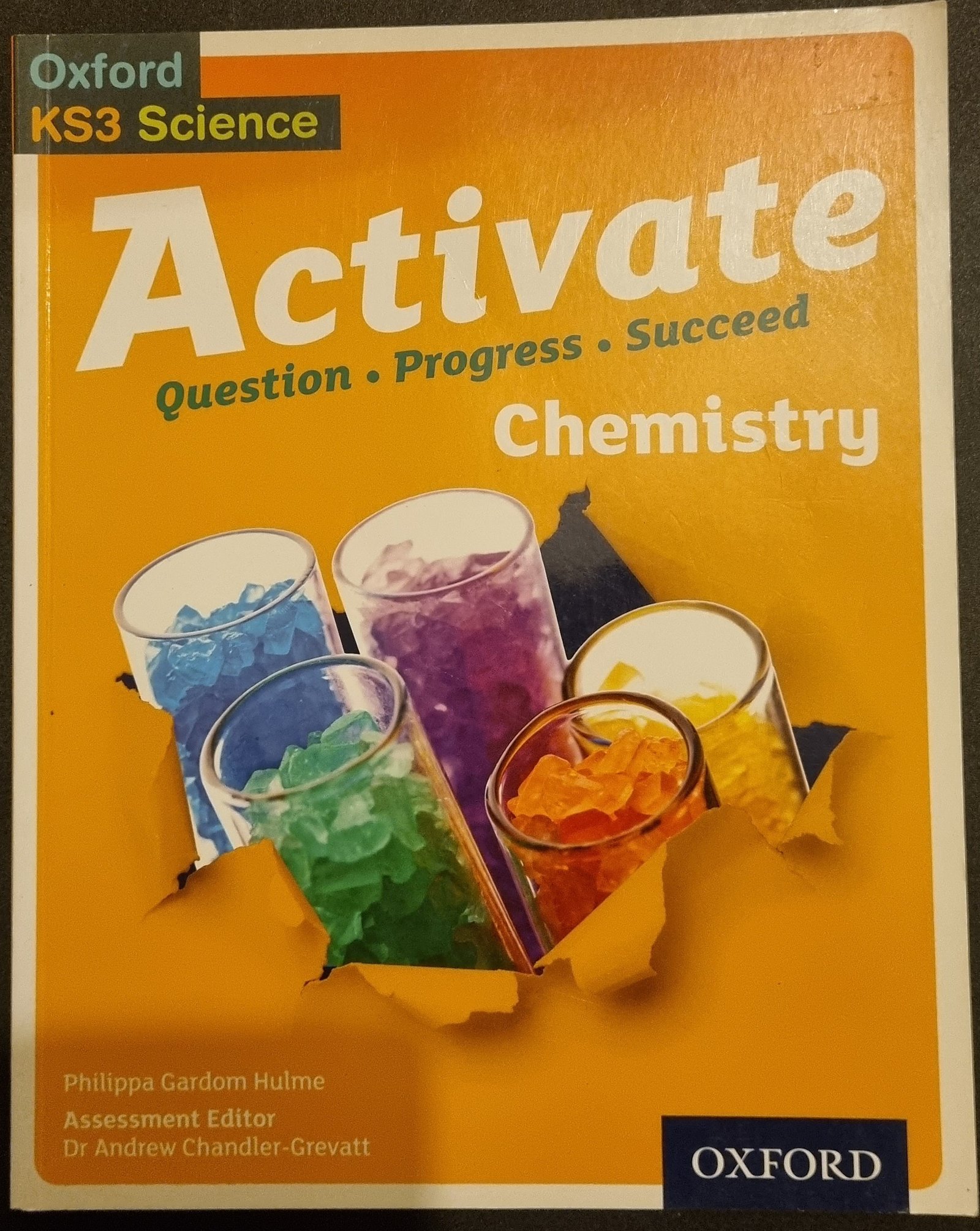 Oxford KS3 Science: Chemistry - Activate - Question - Progress - Succeed
