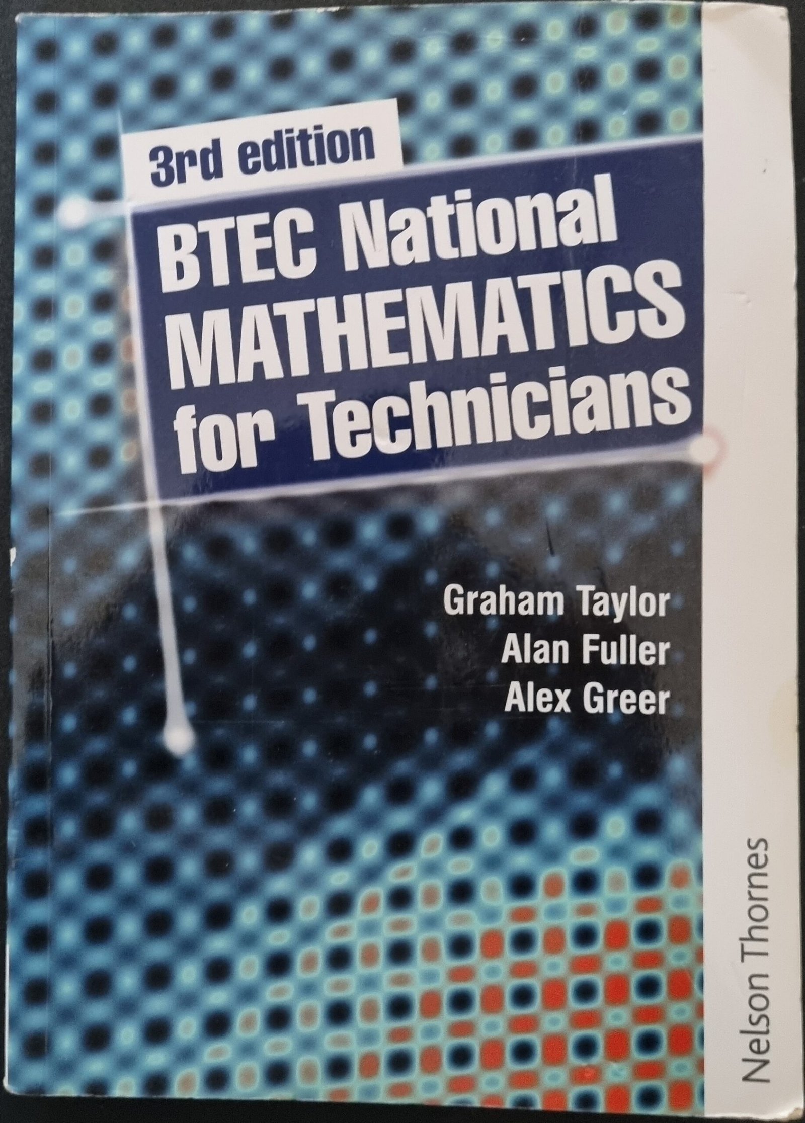 BTEC National Mathematics for Technicians