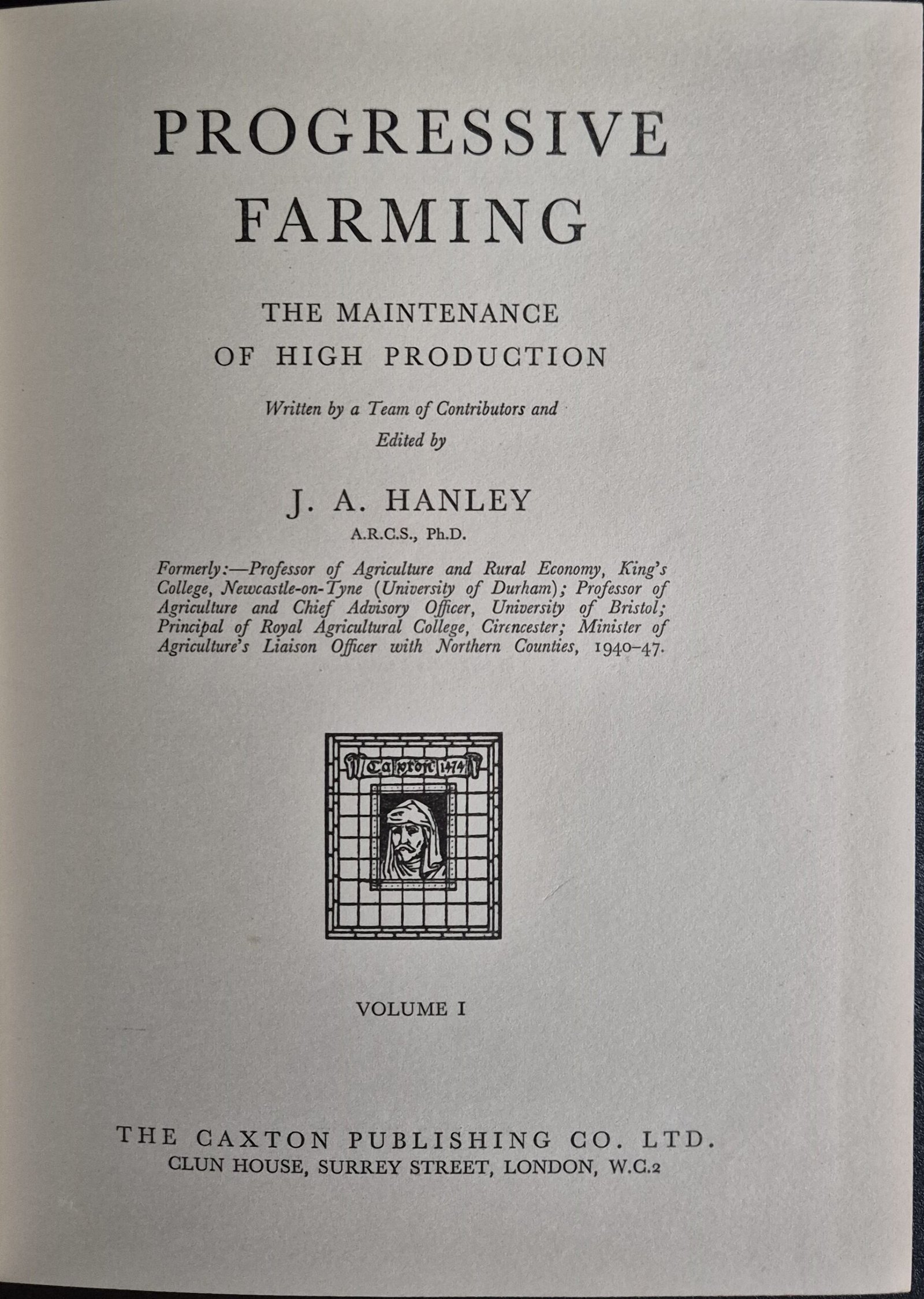 Progressive Farming Vol. 2