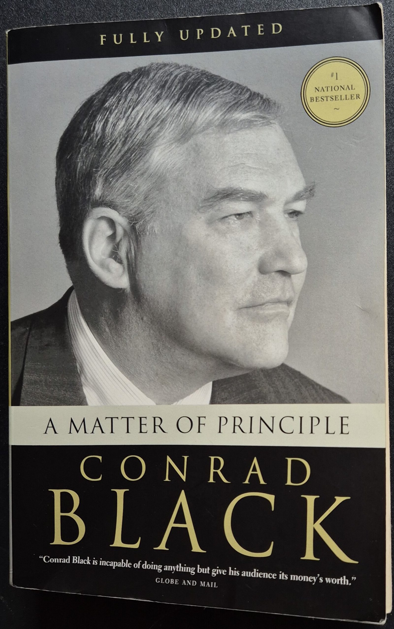 A Matter of Principle: Conrad Black