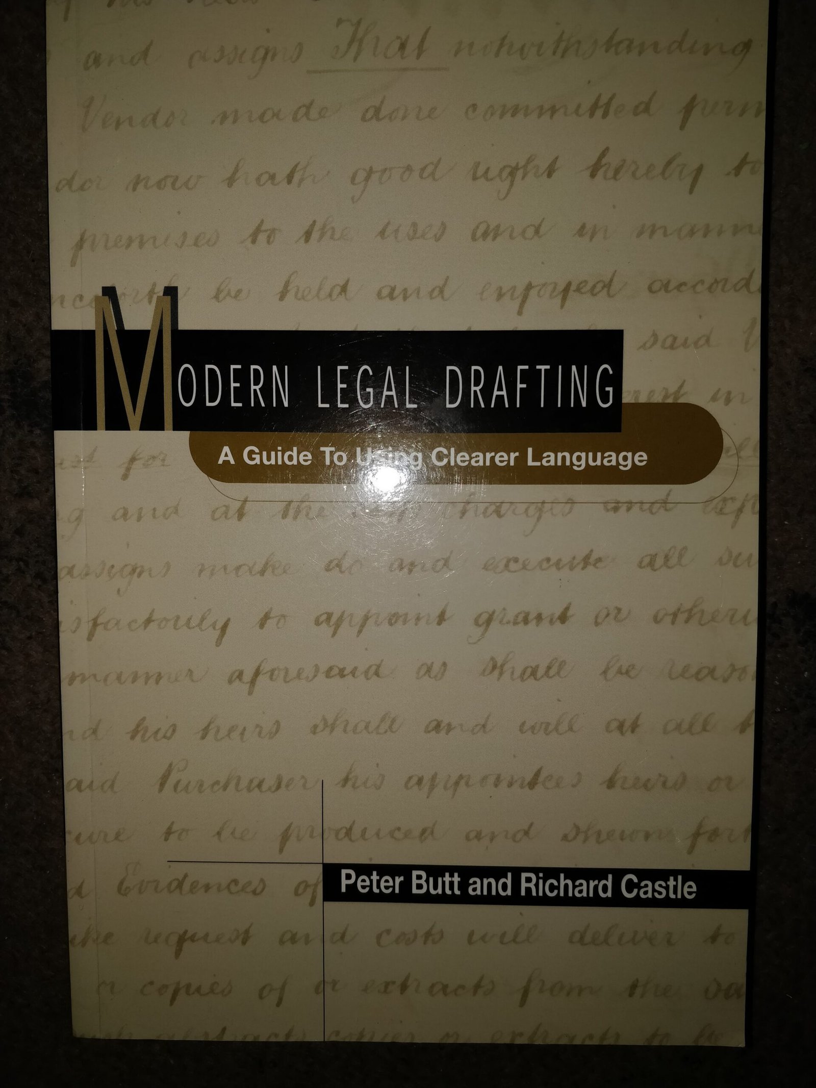 Model Legal Drafting: A Guide To Using Clearer Language