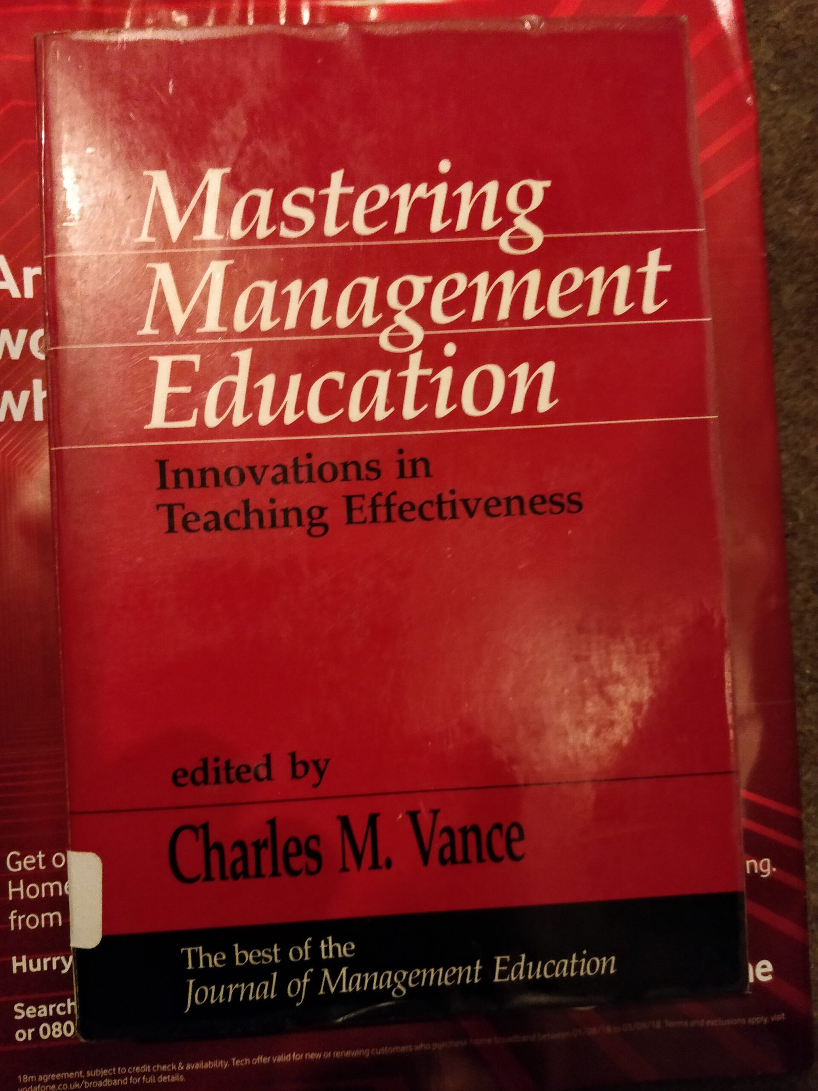 Mastering Management Education: Innovations in Teaching Effectiveness