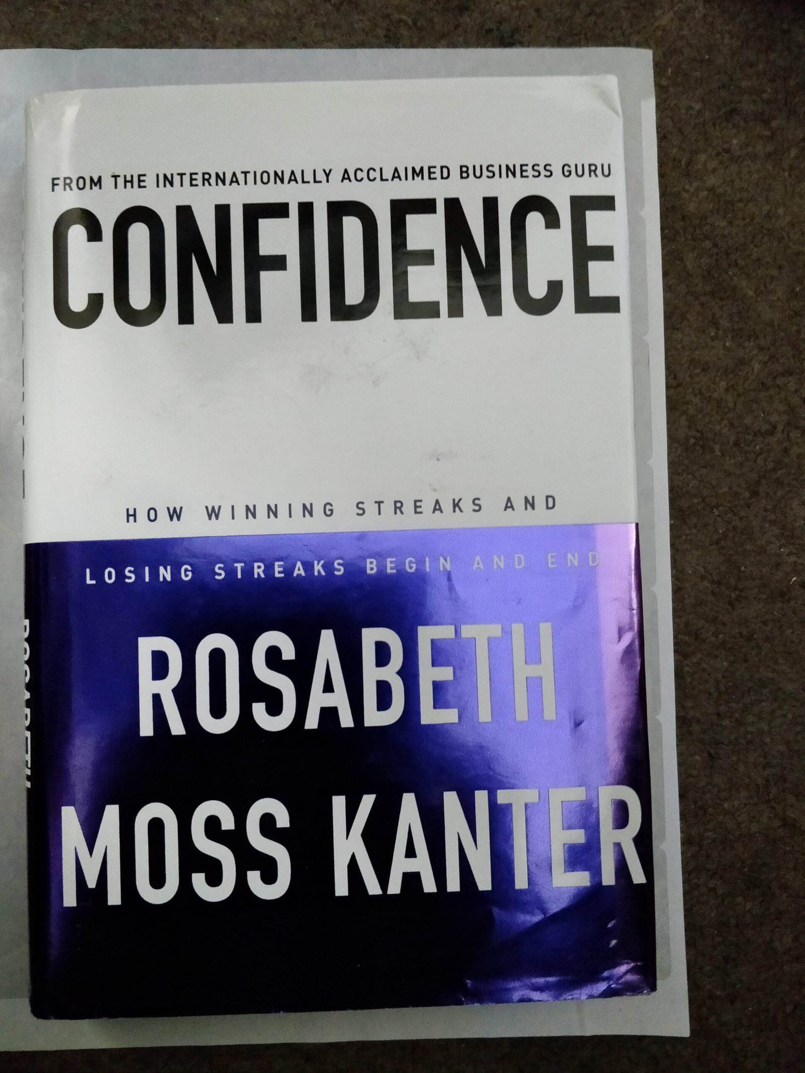 Confidence: How Winning Streaks And Losing Streas Begin and End