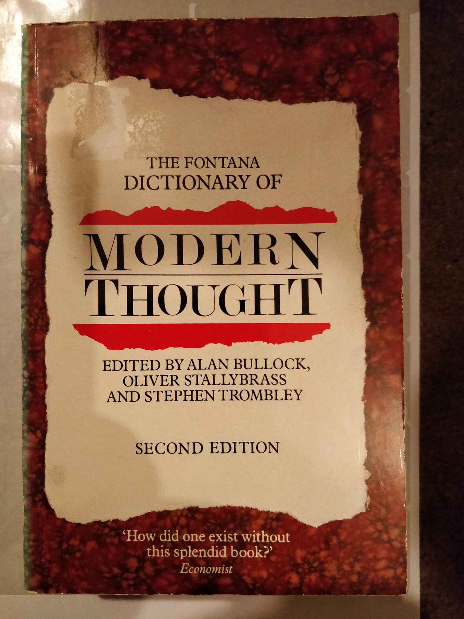 The Fontana Dictionary Modern Thought