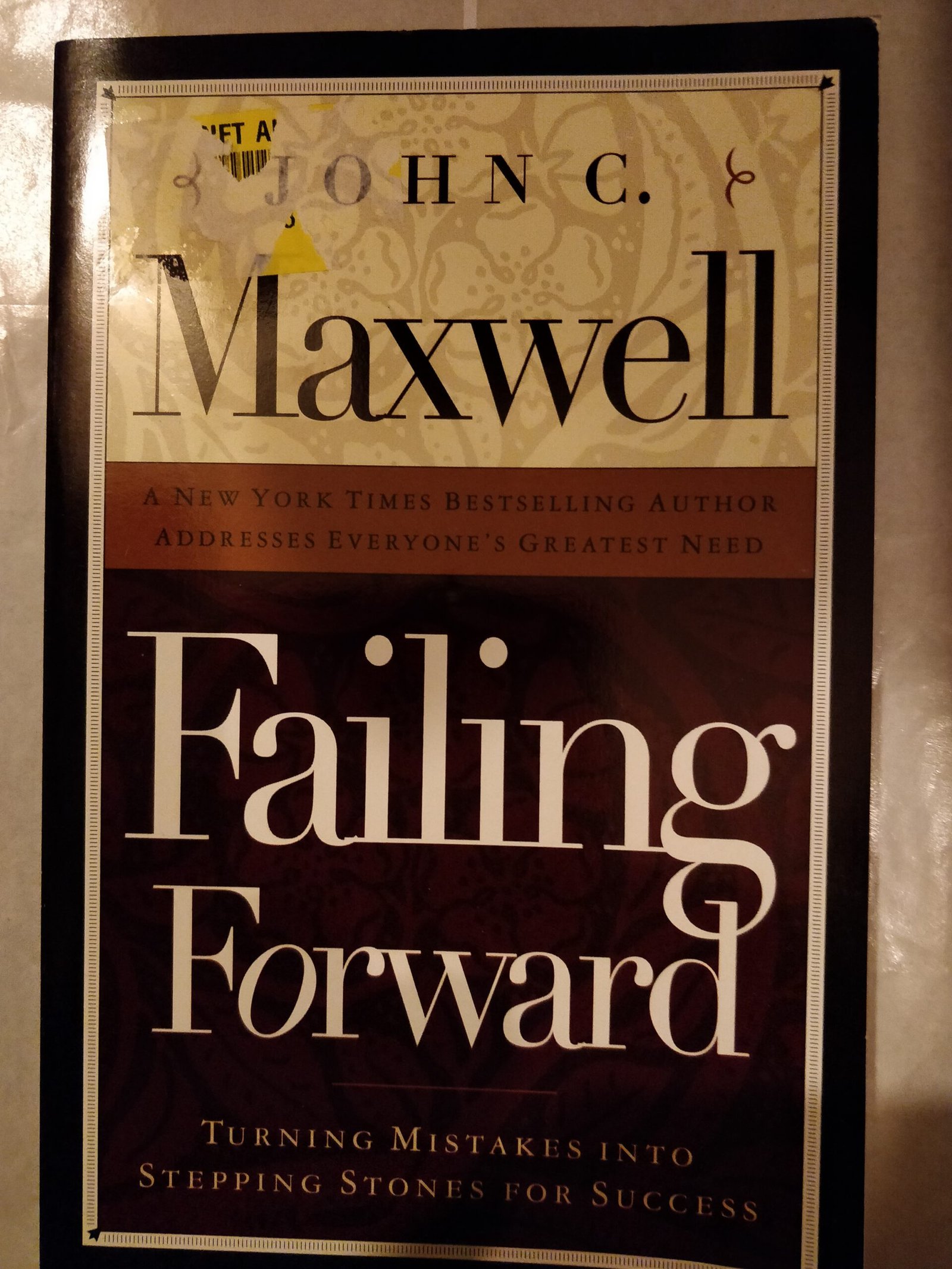 Failing Forward: Turning Mistakes Into Stepping Stones for Success