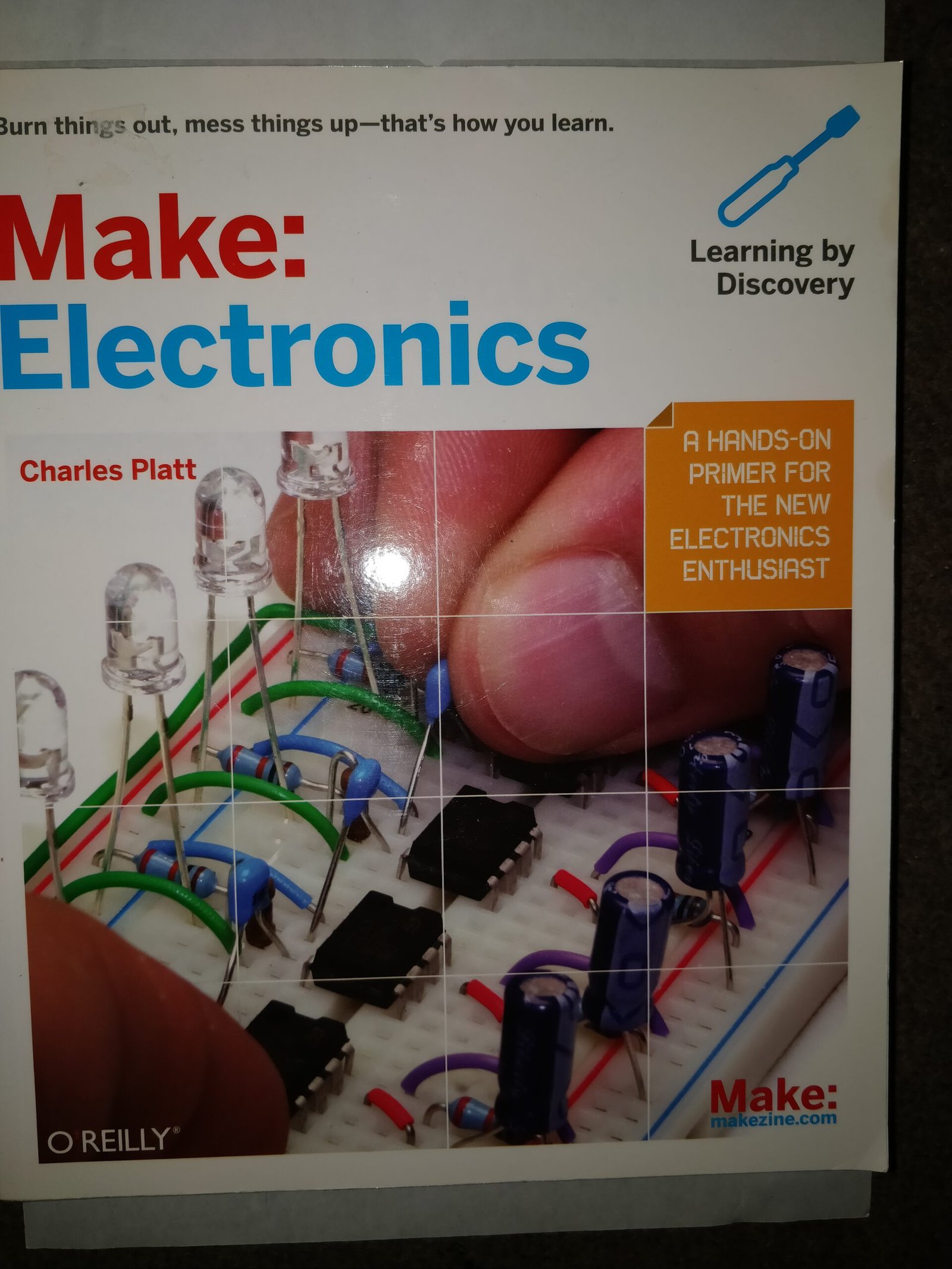 Make: Electronics: A Hands-On Primer for The New Electronics Enthusiast