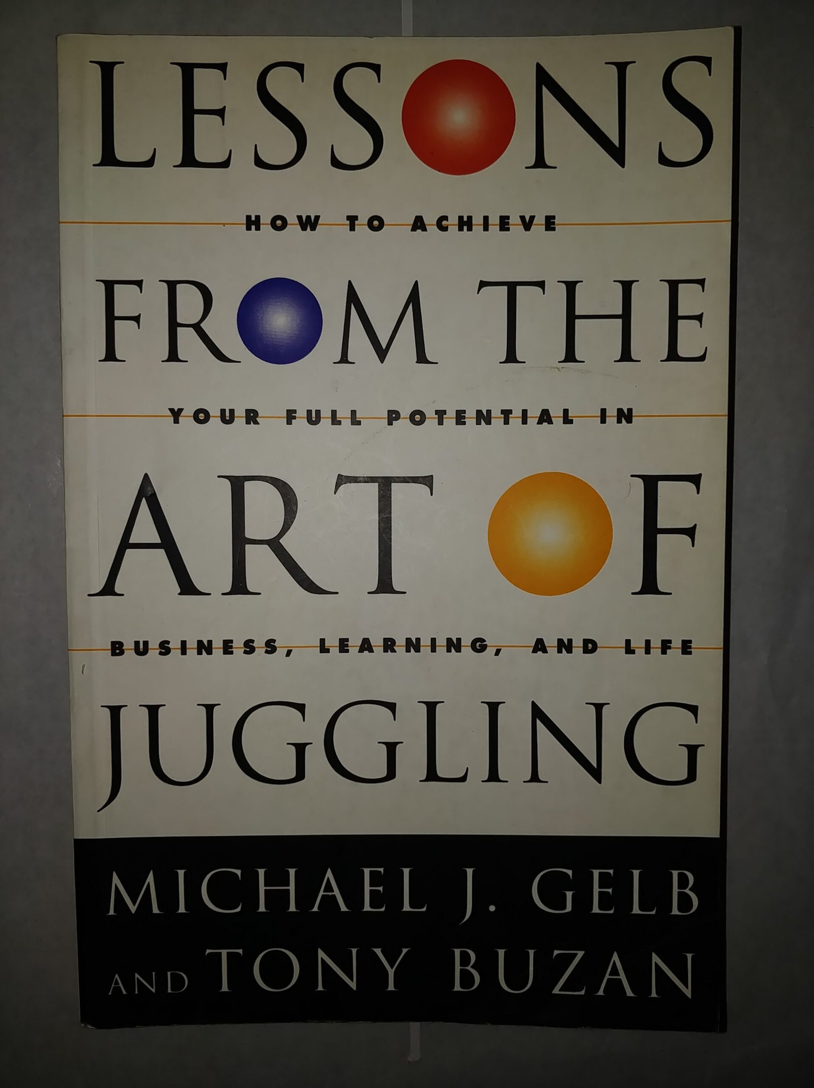 Lessons from the Art of Juggling: How tp Achieve Your Full Potential