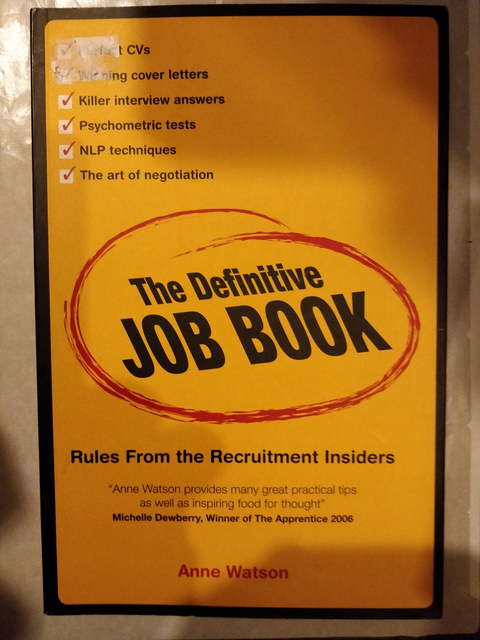 The Definitive Job Book: Rules from the Recruitment Insiders