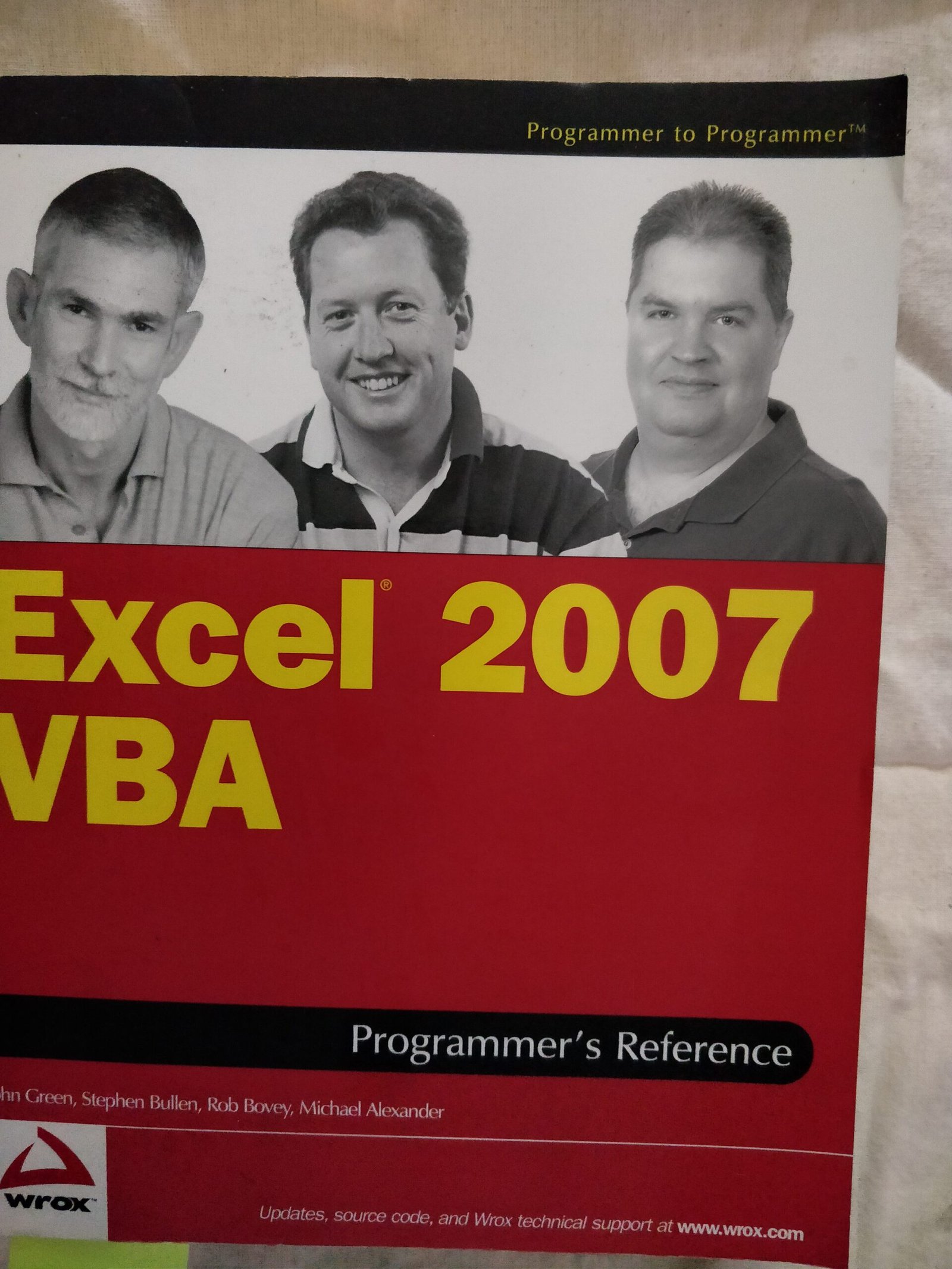 Excel 2007 VBA: Ap Programmer's Reference