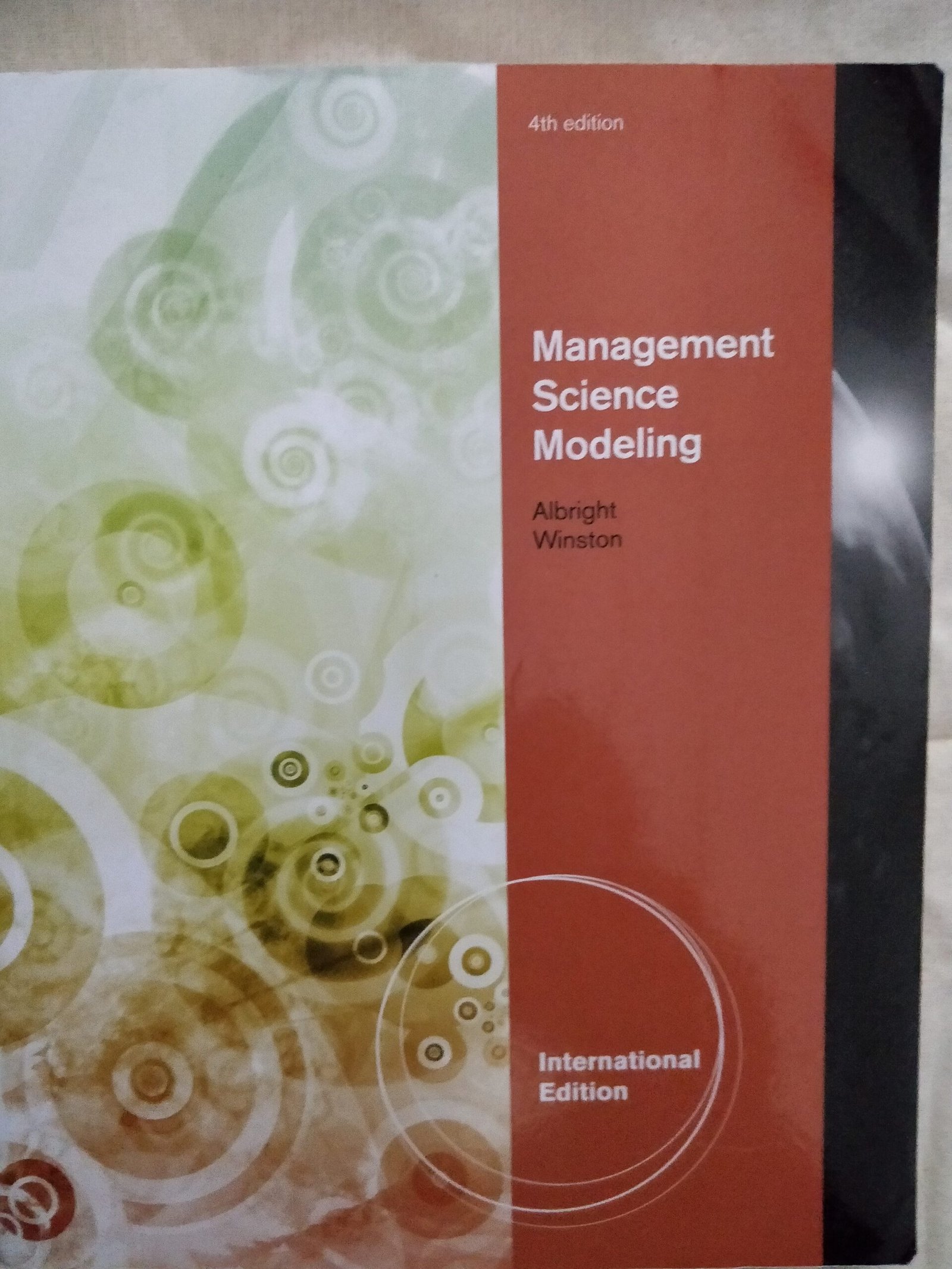 Management Science Modelling