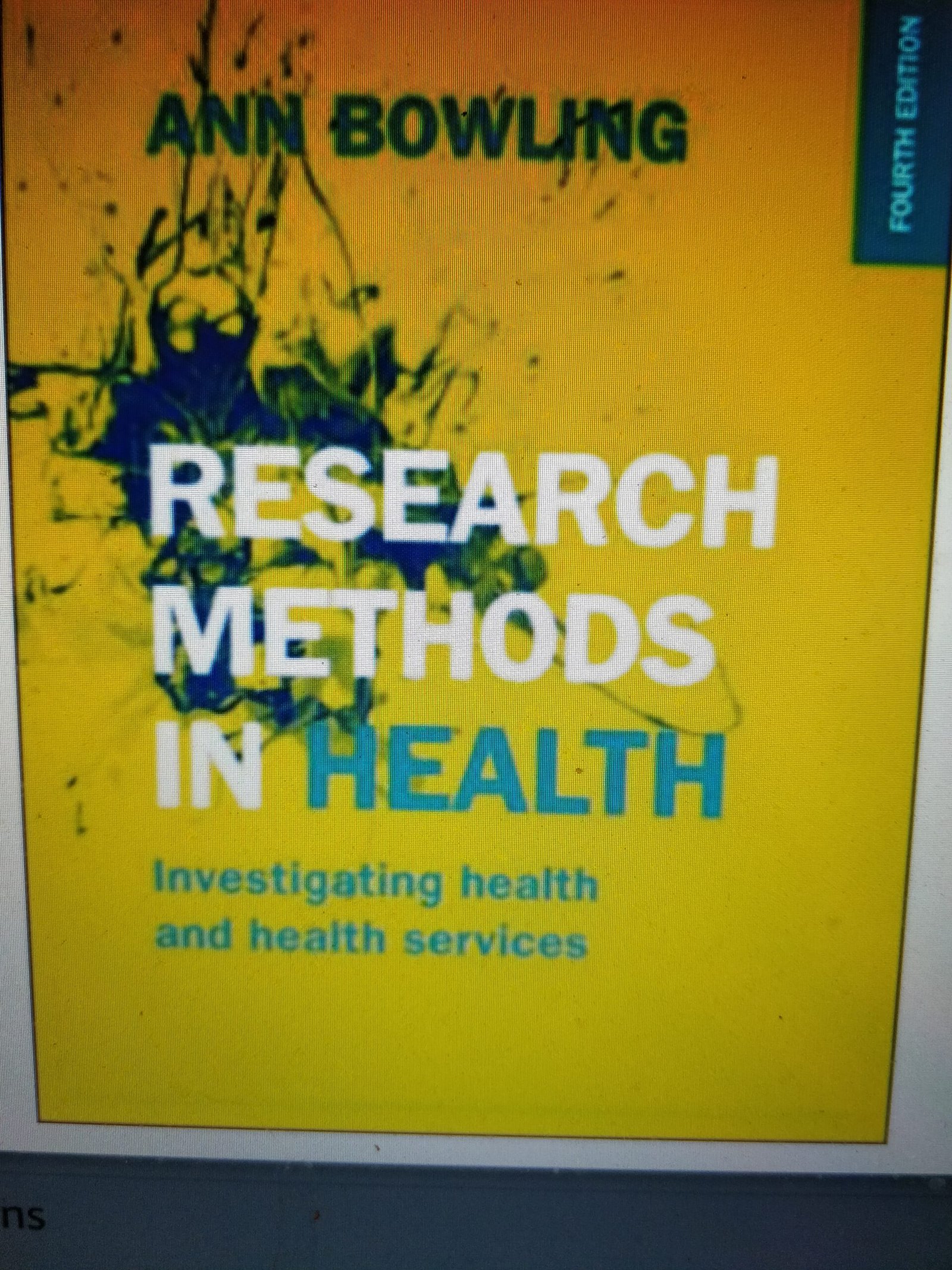 Research Methods In Health: Investigating Health And Health Services (UK Higher Education OUP Humanities & Social Sciences Health)