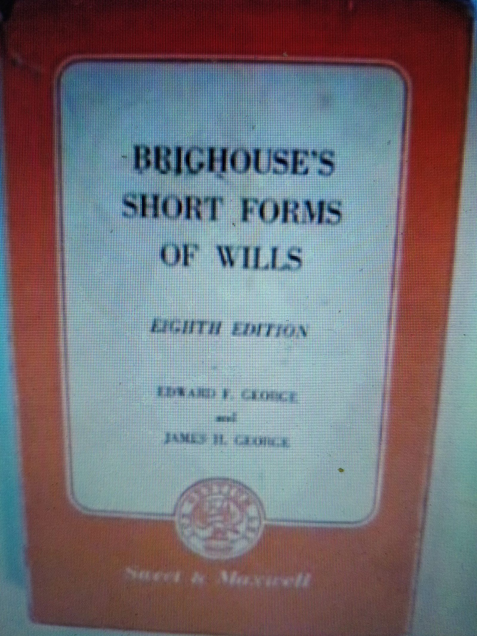 Brighouse's Short Forms of Wills