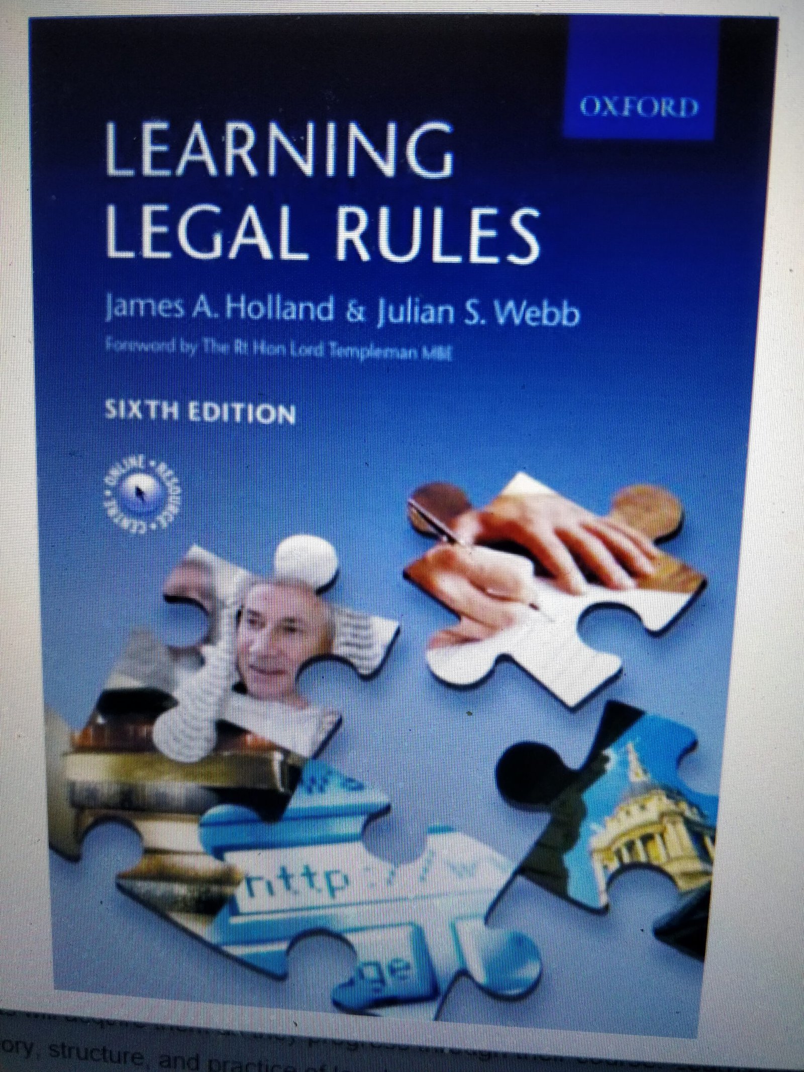 Learning Legal Rules: A Student's Guide to Legal Method and Reasoning