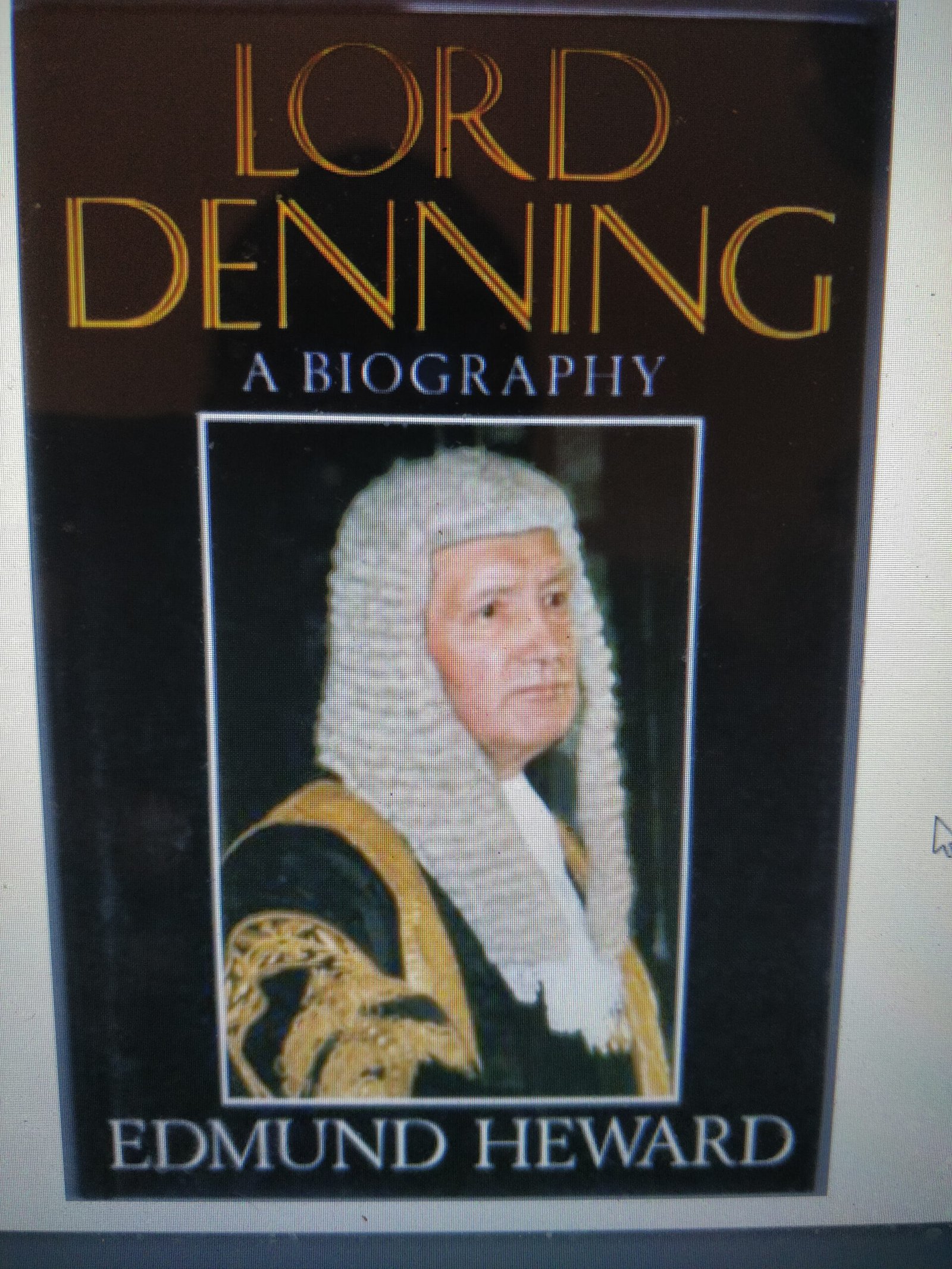 Lord Denning: A Biography