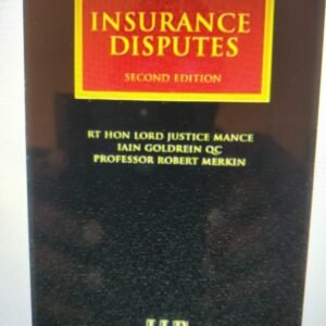 Insurance Disputes (Lloyd's Insurance Law Library)