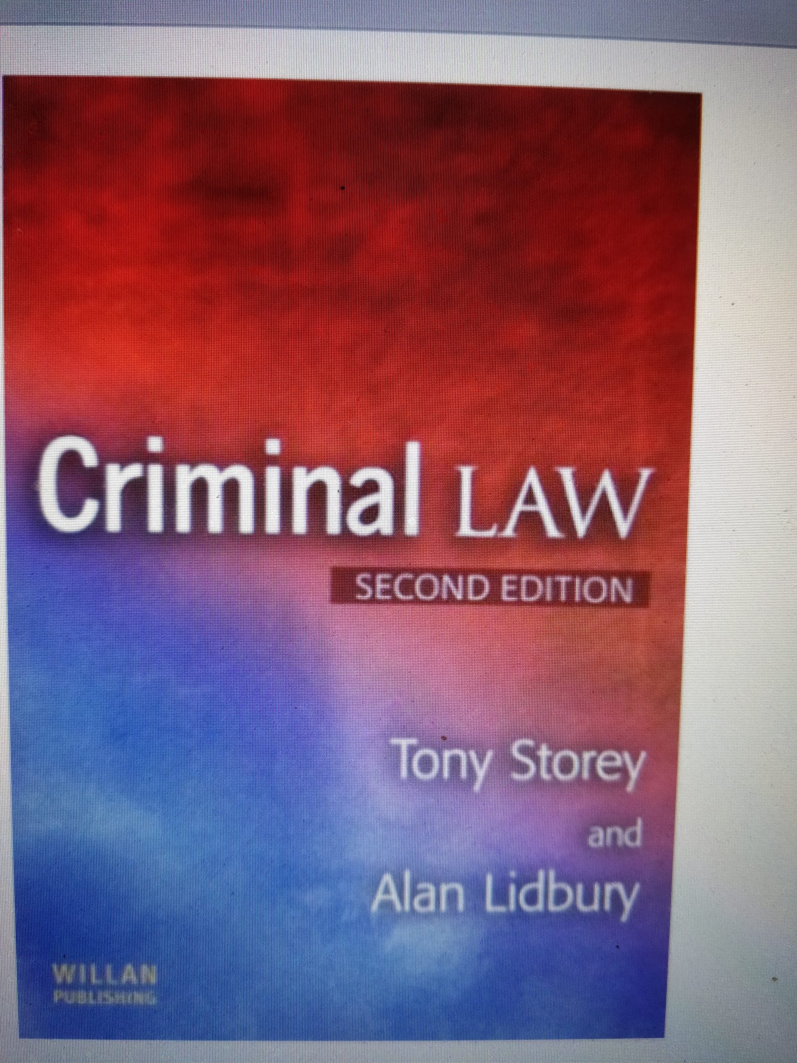 Criminal Law