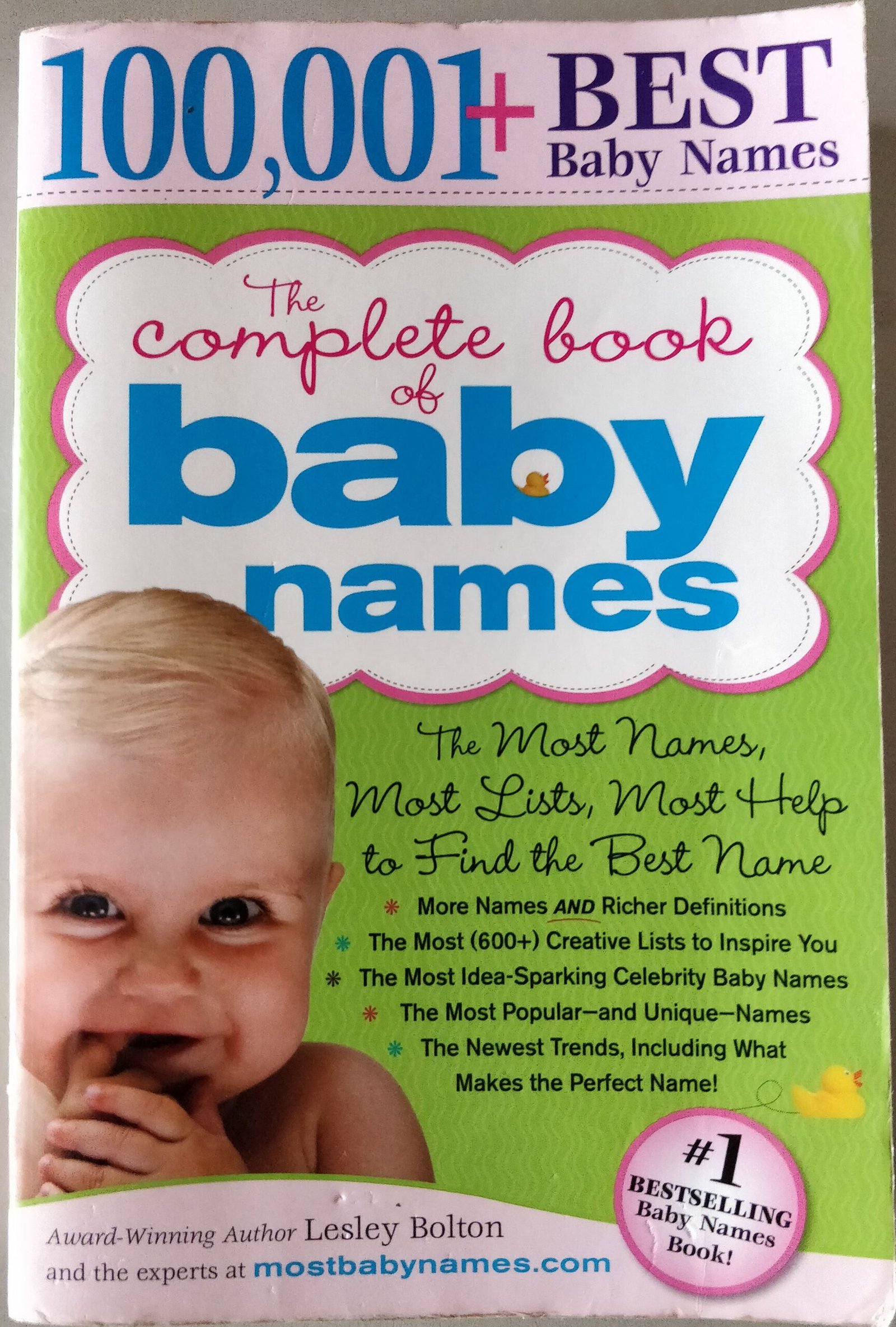 The Complete Book of Baby Names