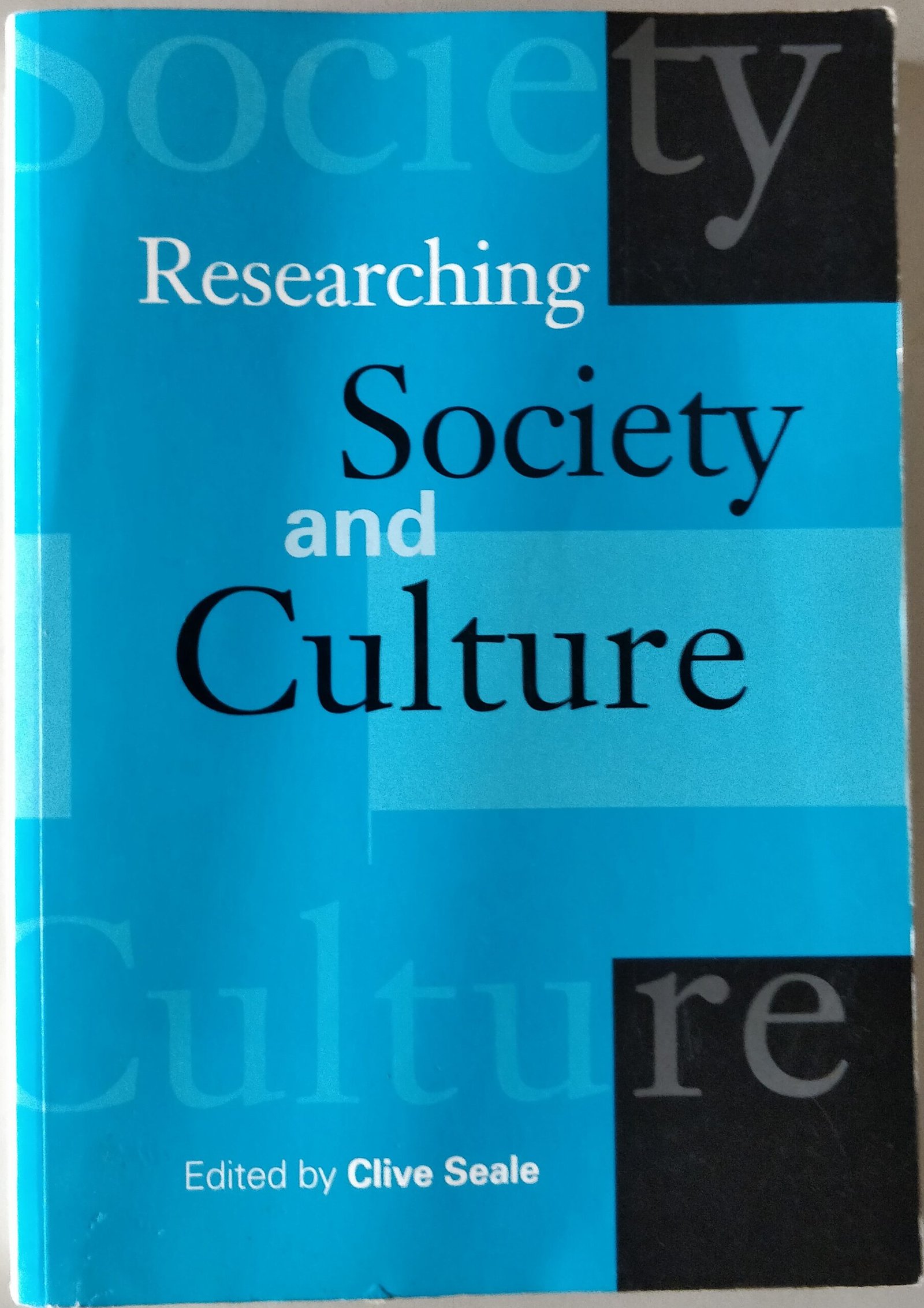 Researching Society and Culture