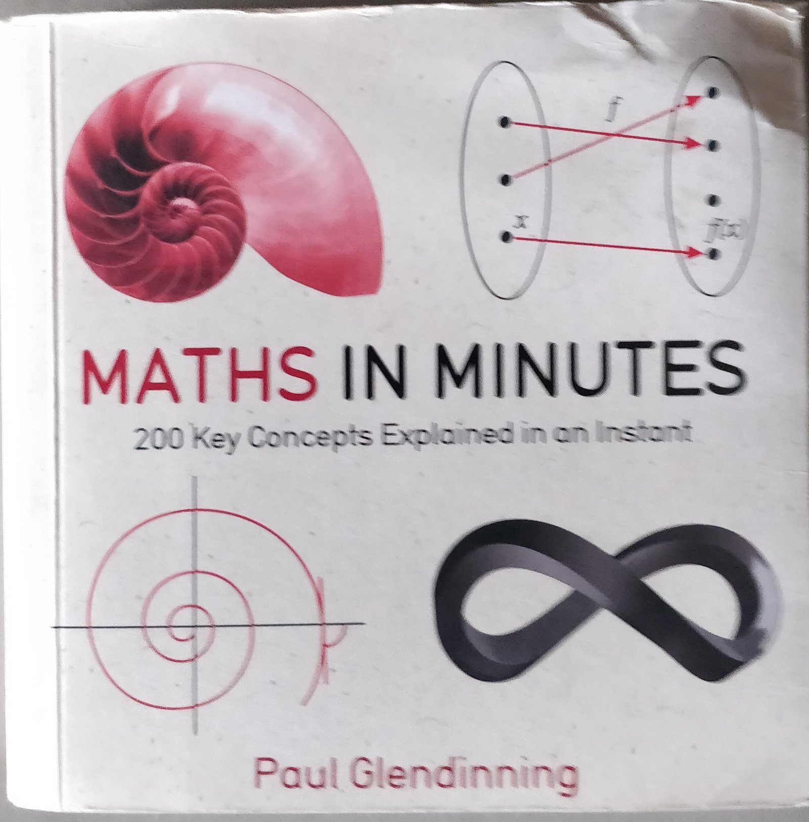 Maths In Minutes: 200 Key Concepts Explained in an Instant by Paul Glendinning